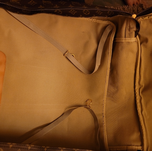 Authentic  100% Louis Vuitton Monogram Sirius 55 Travel Hand Bag - Picture 5 of 12